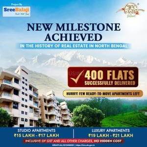 Project Image of 360.0 - 450.0 Sq.ft 1 BHK Apartment for buy in Sree Balaji Panthaniwas Dooars