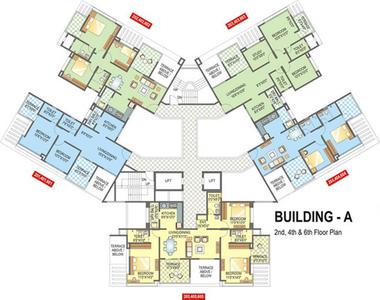 Project Image of 394.0 - 1212.0 Sq.ft 1 BHK Apartment for buy in Mont Vert Belbrook
