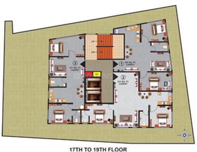 Project Image of 295.0 - 680.0 Sq.ft 1 BHK Apartment for buy in Atlas Royal A