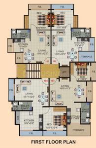 Project Image of 179.86 - 320.98 Sq.ft 1 RK Apartment for buy in Shree Niwas