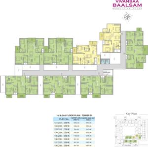 Project Image of 673.0 - 2769.0 Sq.ft 1 BHK Apartment for buy in Vivansaa Baalsam