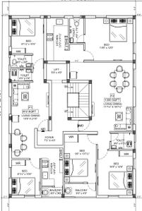 Project Image of 812.0 - 1300.0 Sq.ft 2 BHK Apartment for buy in ATH Madrid