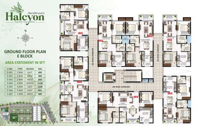 Project Image of 629.0 - 1341.0 Sq.ft 1 BHK Apartment for buy in Haridhruva Halcyon