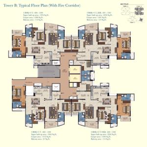 Project Image of 0.0 - 2209.0 Sq.ft 3 BHK Penthouse for buy in Sattva Aqua Vista