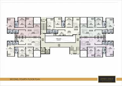 Project Image of 1674.0 - 1686.0 Sq.ft 3 BHK Apartment for buy in Upper Crest