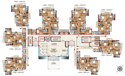 Project Image of 2484.21 - 6301.14 Sq.ft 3 BHK Apartment for buy in Ekana Ontario R3