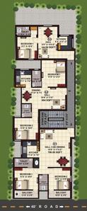 Project Image of 500.0 - 1240.0 Sq.ft 1 BHK Apartment for buy in JKB 7 Heaven