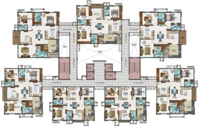 Project Image of 1820.0 - 2406.0 Sq.ft 3 BHK Apartment for buy in Aparna Aura