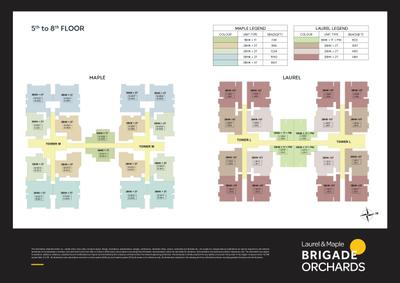 Project Image of 448.54 - 1051.21 Sq.ft 1 BHK Apartment for buy in Laurel And Maple At Brigade Orchards