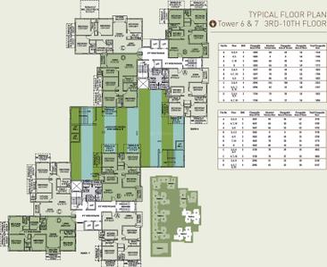 Project Image of 1399.0 - 2605.0 Sq.ft 3 BHK Apartment for buy in Arch Starwood Tower 1 To 7