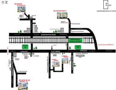 Sri Krishna Sri Sathya Sai Nagar Location Plan 1