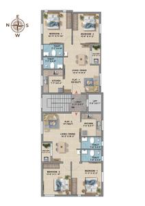 Project Image of 920.0 - 971.0 Sq.ft 2 BHK Apartment for buy in Navins Sadhprabha