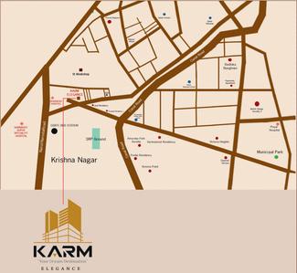 Project Image of 534.75 - 597.07 Sq.ft 2 BHK Apartment for buy in Karm Elegance