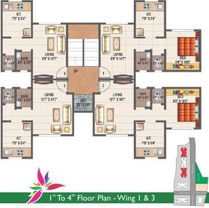 Project Image of 263.0 - 350.0 Sq.ft 1 RK Apartment for buy in Dalal Vasant Nirvana