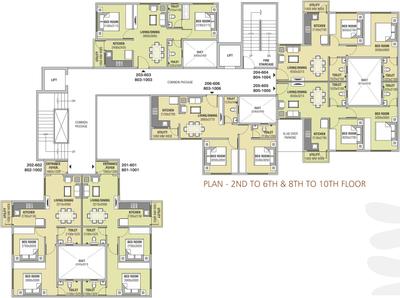 Project Image of 330.02 - 763.91 Sq.ft 1 BHK Apartment for buy in Pioneer Tamarind Court Lot No 3