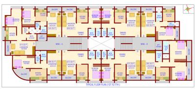 Project Image of 410.0 - 995.0 Sq.ft 1 RK Apartment for buy in Saachi Pride