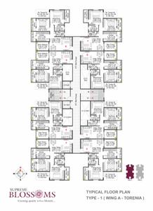 Project Image of 1020.0 - 1561.0 Sq.ft 2 BHK Apartment for buy in Supreme Blossoms