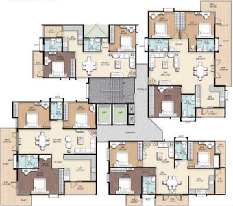 Project Image of 1045.0 - 1600.0 Sq.ft 2 BHK Apartment for buy in Trifecta Starlight