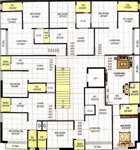 Project Image of 256.72 - 363.82 Sq.ft 1 BHK Apartment for buy in Vidisha City Platinum
