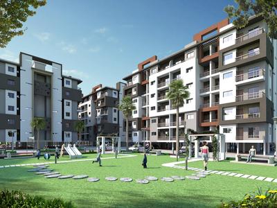 Project Image of 1050.0 - 1065.0 Sq.ft 2 BHK Apartment for buy in Aaura Balajee Heights