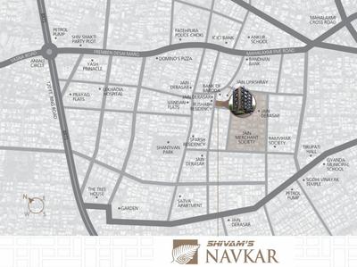 Project Image of 999.0 - 1040.0 Sq.ft 3 BHK Apartment for buy in Shivam Navkar Apartment