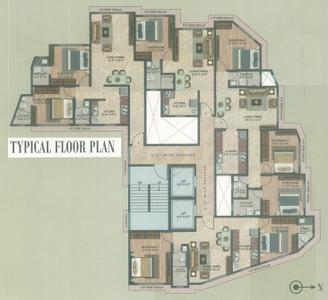 Project Image of 0.0 - 850.0 Sq.ft 3 BHK Apartment for buy in Grace Iconic Wing A B