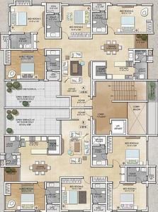 Project Image of 2328.0 - 2434.0 Sq.ft 4 BHK Apartment for buy in Chaitanya Centrum