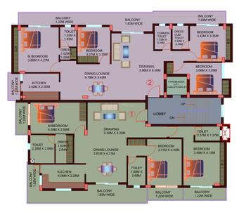 Project Image of 594.0 - 1368.0 Sq.ft 2 BHK Apartment for buy in Panchratna Keshri