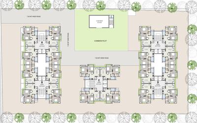 Project Image of 0.0 - 570.38 Sq.ft 2 BHK Apartment for buy in JP Nilkanth Amrut 2