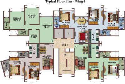Project Image of 1650 Sq.ft 3 BHK Apartment / Flat for sale in Malad West for Rs. 28000000