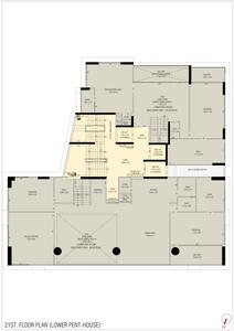 Project Image of 2538.56 - 5954.38 Sq.ft 4 BHK Penthouse for buy in Aaryan Aayam