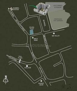 Project Image of 0.0 - 501.0 Sq.ft 2 BHK Apartment for buy in Squarefeet Grace Square Type D4
