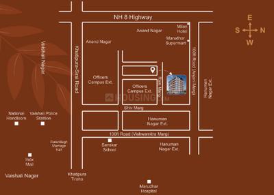 Project Image of 1881.68 - 2191.46 Sq.ft 3 BHK Apartment for buy in Shri BD Prime