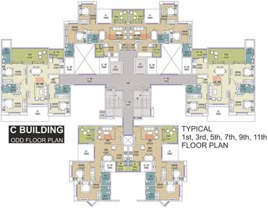 Project Image of 459.4 - 582.0 Sq.ft 2 BHK Apartment for buy in Mittal Sun Exotica Phase 1