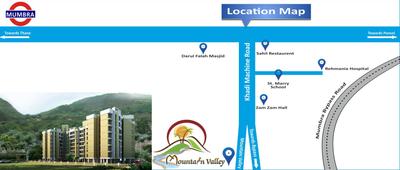 Project Image of 498.0 - 512.0 Sq.ft 2 BHK Apartment for buy in Al Mantasha Mountain Valley