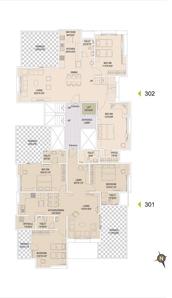 Project Image of 1986.0 - 2280.0 Sq.ft 3 BHK Apartment for buy in Tejraaj Tej Crest