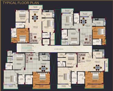 Project Image of 0.0 - 172394.79 Sq.ft 3 BHK Apartment for buy in Pink Vatika Homes