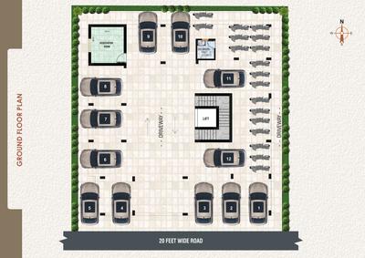 Project Image of 783.0 - 837.0 Sq.ft 2 BHK Apartment for buy in Rajus Kalyan