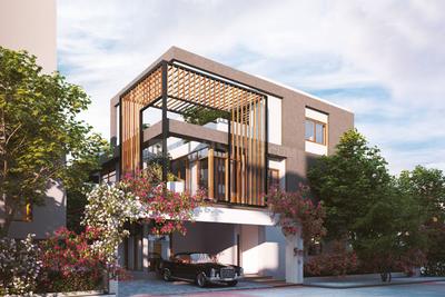 Hardhik Meraki Boulevard Elevation 1