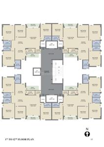 Project Image of 0.0 - 1262.61 Sq.ft 4 BHK Apartment for buy in Tulsi Sangath Livings