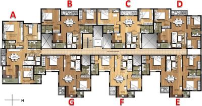 Project Image of 672.0 - 1459.0 Sq.ft 1 BHK Apartment for buy in Rakindo Orchids