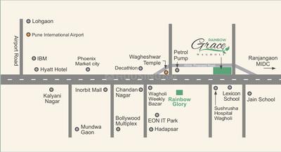 Project Image of 451.0 - 735.0 Sq.ft 1 BHK Apartment for buy in Rainbow Grace Building A