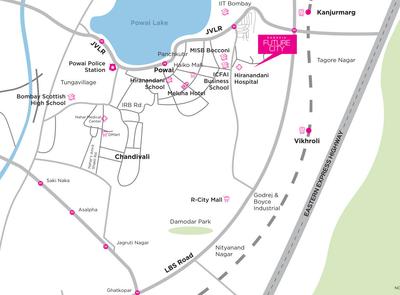 Project Image of 622.15 - 1246.14 Sq.ft 2 BHK Apartment for buy in Kanakia Silicon Valley F