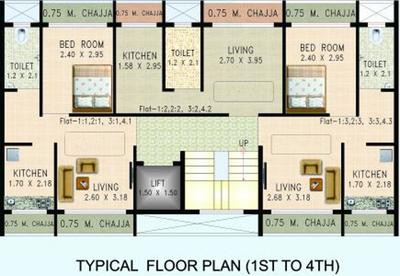 Desire Nilgiri Apartment Images for clusterPlan 1