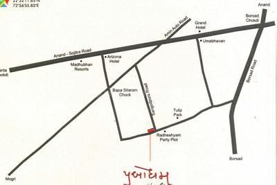 Shree Prabodham Heights Location Plan 1