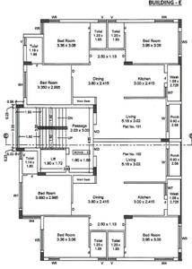 Project Image of 560.26 - 829.68 Sq.ft 2 BHK Apartment for buy in Soneta Flora Prime