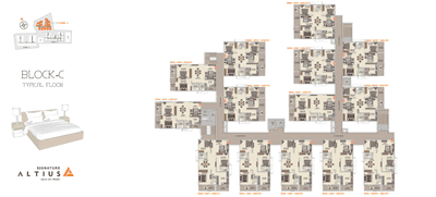 Project Image of 1400.0 - 2425.0 Sq.ft 2 BHK Apartment for buy in Signature Altius