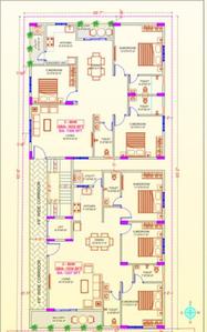 Project Image of 1534.0 - 1635.0 Sq.ft 3 BHK Apartment for buy in P And P Sai Enclave