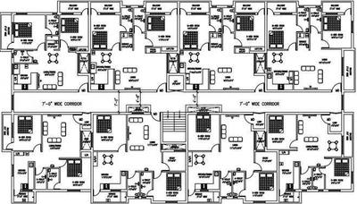 Project Image of 977.0 - 1156.0 Sq.ft 2 BHK Apartment for buy in Sree Harsham