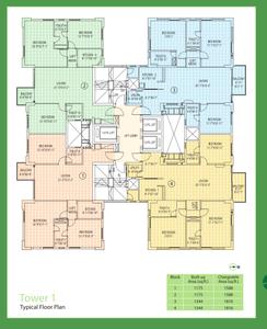 Project Image of 1516.0 - 1816.0 Sq.ft 3 BHK Apartment for buy in Fort Oasis